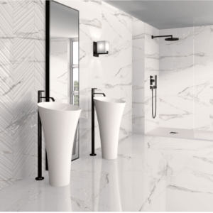 Revestimiento mármol Carrara White Plus 40X120