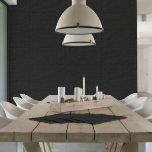 Porcelánico de pizarra Sunrock Negro 30x60