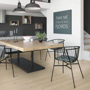 Pavimento porcelánico efecto madera Sia Almond 23X120