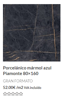 Marbre bleu porcelaine du Piémont.