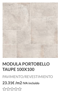 Modula Portobello Taupe.