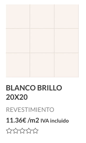 Lightker Blanco Brillo
