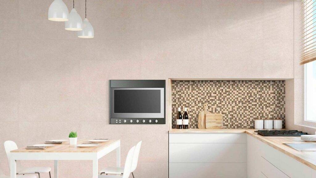 Si estás buscando una de las mejores tendencias en azulejos blancos para tu hogar, el efecto piedra es tu mejor opción.