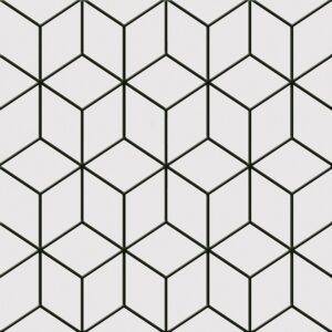 Porcelánico hidráulico Alhambra 25x25 - Alhambra Negro