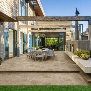 Porcelanico piedra antideslizante Redstone Crema 30x60
