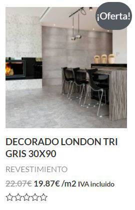 Lightker Decorado London Tri Gris