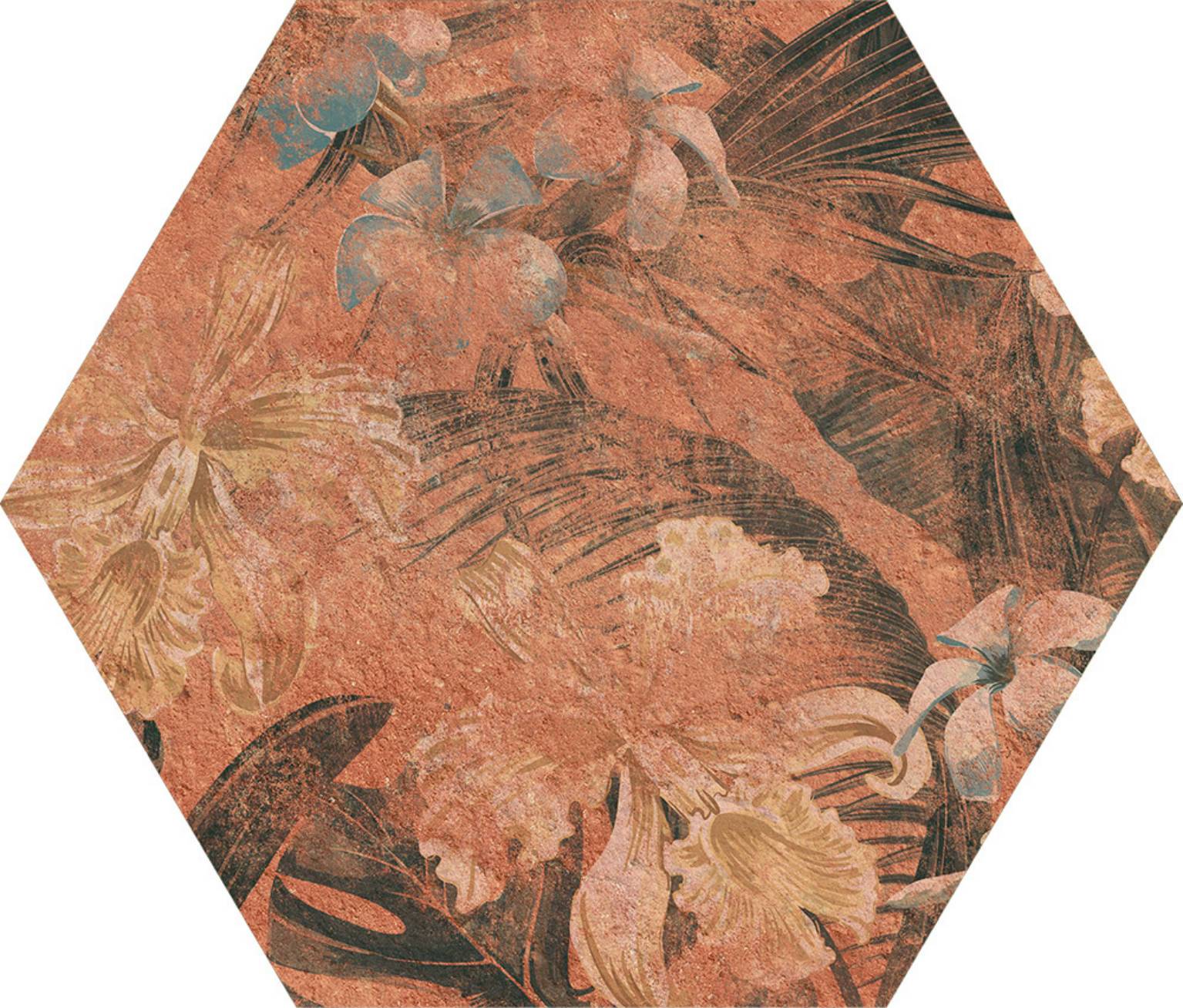 Porcelánico Hexagonal Maison Flora 23x27 - Imagen 3