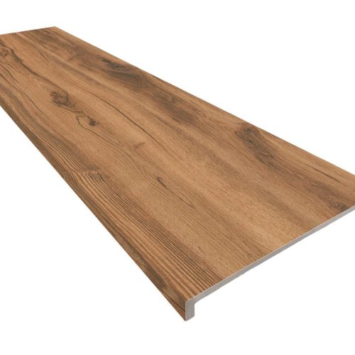 Peldaño recto madera Lizana Cerezo 33X120 (Caja)