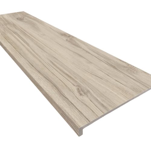 Peldaño recto madera Lizana Haya 33X120 (Caja)
