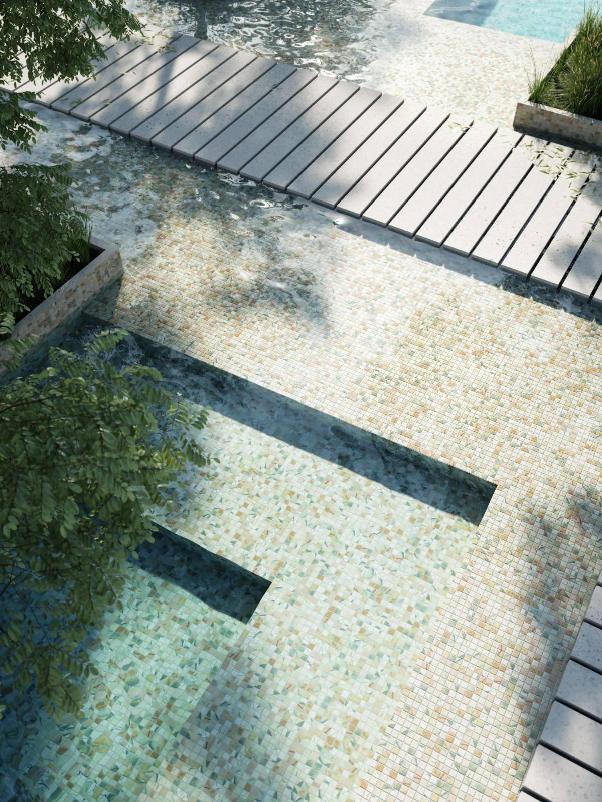Gresite piscina serie Aquarelle Effect - Imagen 2