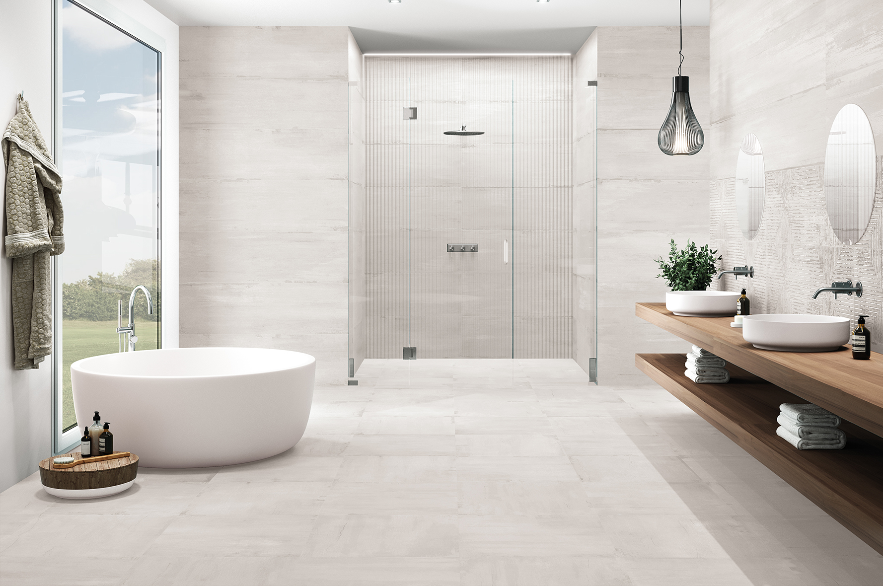 Revestimiento Sospiro White 29x100