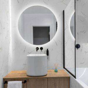 Porcelánico Hexagonal Mármol Terni Blanco 23x27