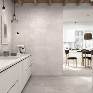 Revestimiento piedra Terranova Blanco 30x90