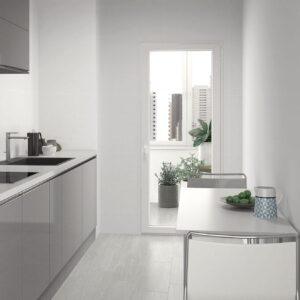 Revestimiento Blanco Brillo rectificado 40x120