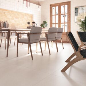 Porcelánico cemento Fango Bianco 90x90