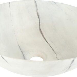 Lavabo Light Calacatta 40x40x15