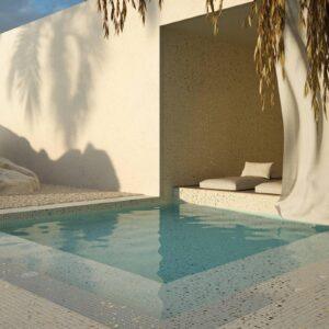 Gresite piscina Terrazo Clay 25