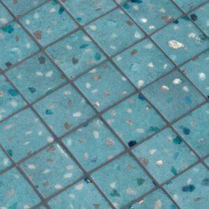 Gresite piscina Terrazo Teal 50