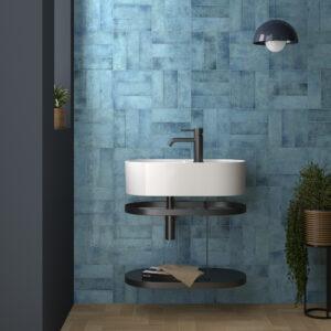 Revestimiento efecto Zellige Alfar Azul Prusian 6,5X20