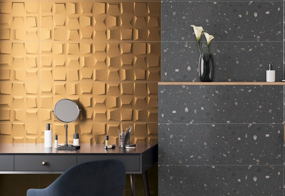 AMBIENTE SQUARE COPPER 33X100